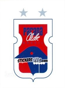 Sticker Escudo do Paraná - Campeonato Brasileiro 2008 n. 319 - Panini