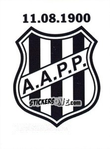 Sticker Escudo do Ponte Preta - Campeonato Brasileiro 2008 n. 320 - Panini