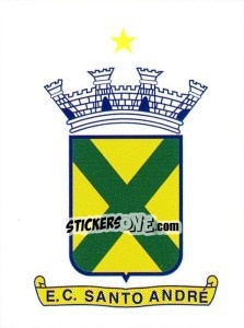 Sticker Escudo do Santo André - Campeonato Brasileiro 2008 n. 321 - Panini