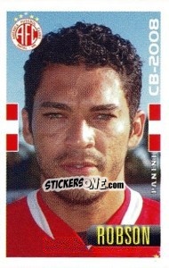 Sticker Robson - Campeonato Brasileiro 2008 - Panini