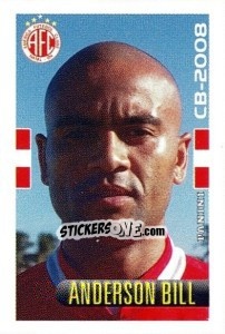Cromo Anderson Bill - Campeonato Brasileiro 2008 n. 343 - Panini