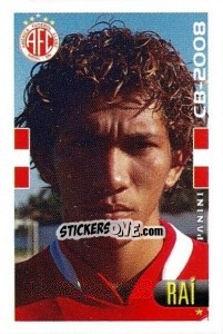 Sticker Raí - Campeonato Brasileiro 2008 n. 345 - Panini