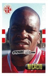 Cromo Marcelo Nicácio - Campeonato Brasileiro 2008 n. 350 - Panini