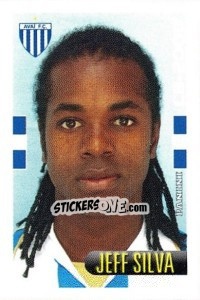 Cromo Jeff Silva - Campeonato Brasileiro 2008 - Panini