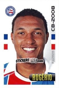 Cromo Rogerio - Campeonato Brasileiro 2008 - Panini