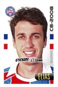 Sticker Elias - Campeonato Brasileiro 2008 n. 375 - Panini