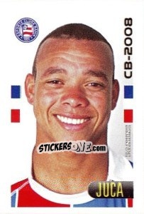 Sticker Juca - Campeonato Brasileiro 2008 n. 379 - Panini