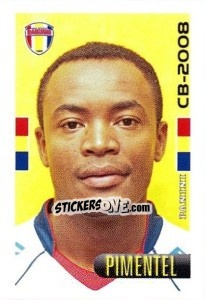 Cromo Marcos Pimentel - Campeonato Brasileiro 2008 n. 383 - Panini