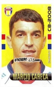 Figurina Márcio Careca - Campeonato Brasileiro 2008 - Panini