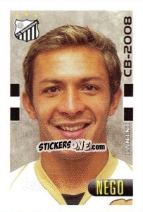 Sticker Nêgo - Campeonato Brasileiro 2008 n. 397 - Panini