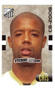 Sticker Cris - Campeonato Brasileiro 2008 - Panini