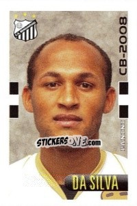 Sticker Da Silva - Campeonato Brasileiro 2008 n. 399 - Panini
