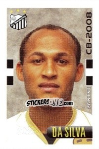 Figurina Da Silva - Campeonato Brasileiro 2008 - Panini