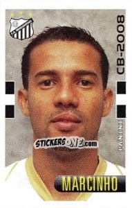 Sticker Marcinho - Campeonato Brasileiro 2008 n. 400 - Panini