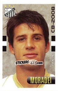 Sticker Moradei - Campeonato Brasileiro 2008 n. 402 - Panini