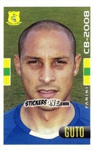 Sticker Guto - Campeonato Brasileiro 2008 - Panini