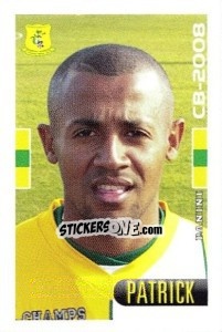 Figurina Patrick - Campeonato Brasileiro 2008 - Panini