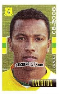 Sticker Everton - Campeonato Brasileiro 2008 n. 414 - Panini