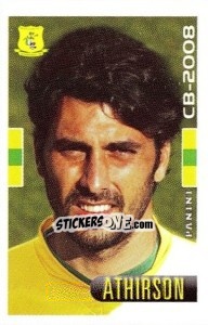 Sticker Athirson - Campeonato Brasileiro 2008 n. 416 - Panini