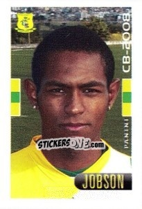 Sticker Jóbson - Campeonato Brasileiro 2008 n. 421 - Panini