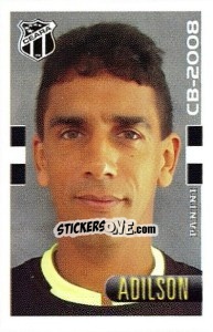 Figurina Adílson - Campeonato Brasileiro 2008 - Panini