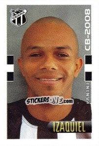 Sticker Izaquiel - Campeonato Brasileiro 2008 - Panini