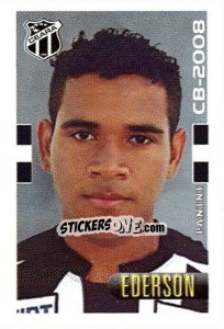 Sticker Éderson - Campeonato Brasileiro 2008 - Panini