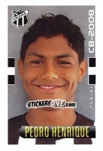 Figurina Pedro - Campeonato Brasileiro 2008 - Panini