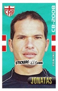 Cromo Jonatas - Campeonato Brasileiro 2008 - Panini