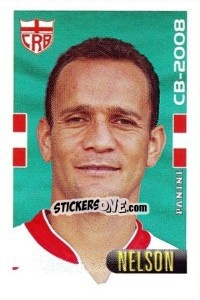 Sticker Nelson - Campeonato Brasileiro 2008 - Panini