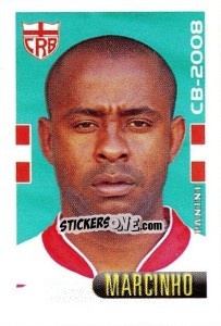 Sticker Marcinho - Campeonato Brasileiro 2008 n. 443 - Panini