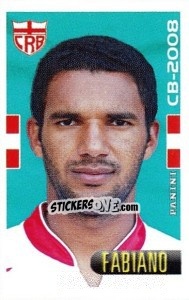 Figurina Fabiano Silva - Campeonato Brasileiro 2008 n. 444 - Panini