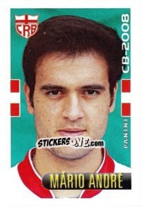 Figurina Mário André - Campeonato Brasileiro 2008 n. 445 - Panini