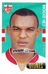 Sticker Diones - Campeonato Brasileiro 2008 n. 446 - Panini