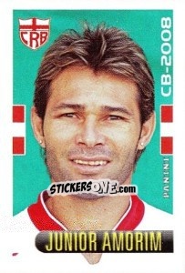 Sticker Junior Amorim - Campeonato Brasileiro 2008 - Panini