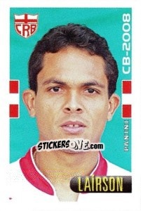 Sticker Lairson - Campeonato Brasileiro 2008 - Panini
