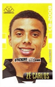 Sticker Zé Carlos - Campeonato Brasileiro 2008 n. 452 - Panini