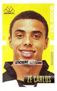 Figurina Zé Carlos - Campeonato Brasileiro 2008 - Panini