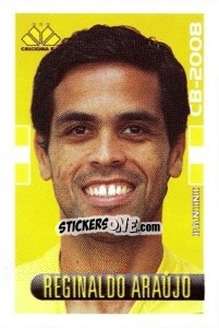 Sticker Reginaldo Araujo - Campeonato Brasileiro 2008 - Panini