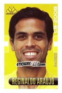Sticker Reginaldo Araujo - Campeonato Brasileiro 2008 n. 453 - Panini