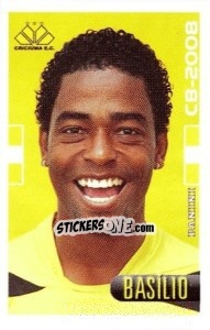 Sticker Basílio - Campeonato Brasileiro 2008 n. 458 - Panini