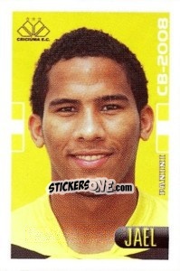 Sticker Jael - Campeonato Brasileiro 2008 n. 459 - Panini