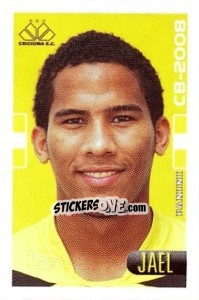 Sticker Jael - Campeonato Brasileiro 2008 - Panini