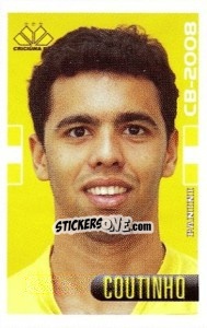 Cromo Coutinho - Campeonato Brasileiro 2008 - Panini