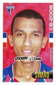 Sticker Simão - Campeonato Brasileiro 2008 n. 467 - Panini
