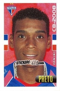 Cromo Preto Costa - Campeonato Brasileiro 2008 n. 469 - Panini
