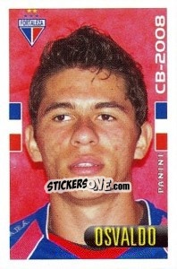 Sticker Osvaldo - Campeonato Brasileiro 2008 - Panini