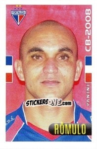 Sticker Rómulo - Campeonato Brasileiro 2008 - Panini