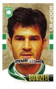 Sticker Donizeti - Campeonato Brasileiro 2008 n. 480 - Panini