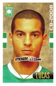 Sticker Lucas - Campeonato Brasileiro 2008 n. 485 - Panini